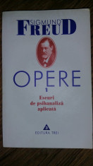 SIGMUND FREUD OPERE 1 ESEURI DE PSIHANALIZA APLICATA foto