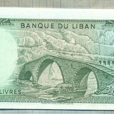 A 842 BANCNOTA- LIBAN -5 LIVRES -ANUL1986-SERIA -starea care se vede