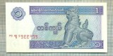 A 813 BANCNOTA-MYANMAR - 1 KYAT-ANUL(1996)-SERIA ... -starea care se vede, Europa