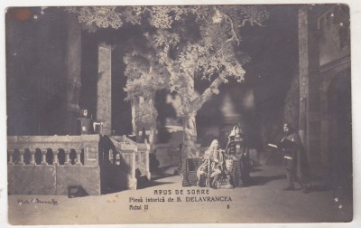 bnk cp Apus de soare - - Act II 5 - uzata interbelica foto