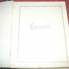 Covoare manuale (lucrare veche, interbelica )