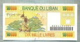 A 843 BANCNOTA- LIBAN -10000 LIVRES -ANUL1998-SERIA -starea care se vede, Europa