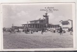 Bnk cp Constanta - Cazinoul si Plaja Mamaia - uzata 1937, Circulata, Printata