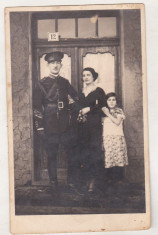 bnk foto militar roman cu familia - 1935 foto