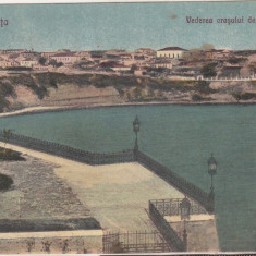 bnk cp Constanta - Vederea orasului depe mare - uzata 1927