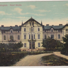 bnk cp Techirghiol - Hotel Movila - circulata 1913