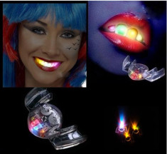Proteza cu LED multicolor pentru gura foto