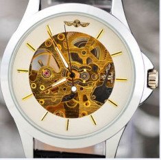 CEAS CASUAL WINNER MECANIC SKELETON FULL AUTOMATIC LIMITED WHITE, BLACK EDITION foto