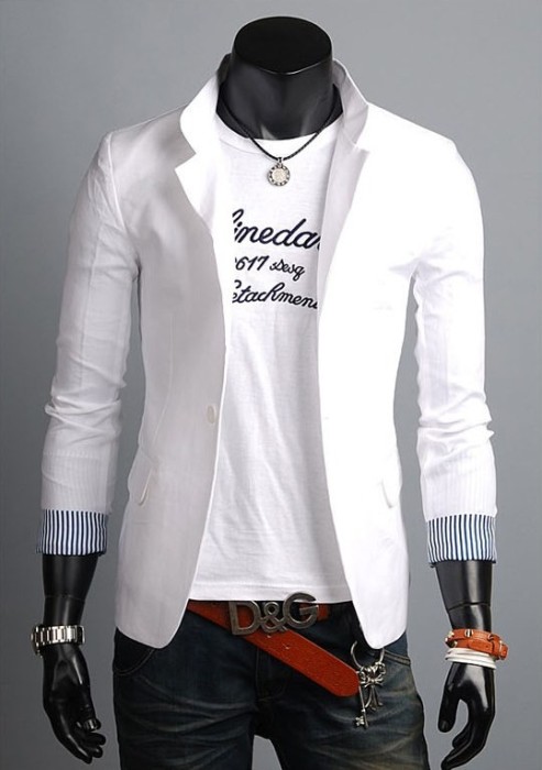 Sacou Casual BARBATI Slim Fit de Vara Cambrat 6 CULORI CALITATE VANZATOR GOLD foto mare Sacou Casual BARBATI Slim Fit de Vara Cambrat 6 CULORI CALITATE VANZATOR GOLD foto mare