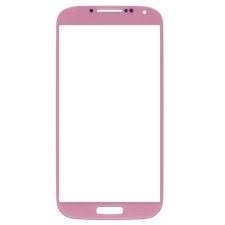 Geam Samsung Galaxy s4 i9505 ecran nou original roz + folie sticla