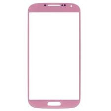 Geam Samsung Galaxy s4 i9505 ecran nou original roz + folie sticla foto