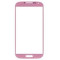 Geam Samsung Galaxy s4 i9505 ecran nou original roz + folie sticla
