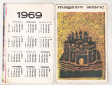 Bnk cld Calendar de buzunar Magazin istoric 1969