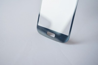 Geam Samsung Galaxy s4 mini ecran nou original albastru foto