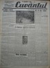 Cuvantul, ziar legionar, 8 Aprilie 1933, articole de Mihail Sebastian, Nae Ionescu, Ion Calugaru, George Racoveanu