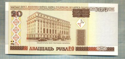 A 893 BANCNOTA-BELARUS -20 RUBLEI -ANUL 2000 -SERIA1650875 -starea care se vede foto