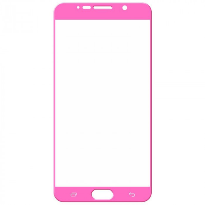 Geam Samsung Galaxy Note 5 roz ecran nou original + folie sticla tempered glass