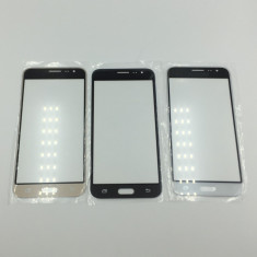 Geam Samsung Galaxy J3 negru ecran nou + folie sticla tempered glass