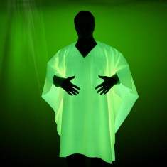 Material textil verde glow luminiscent foto