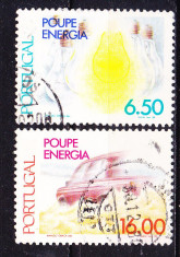 Timbre PORTUGALIA 1980 = ECONOMISIREA ENERGIEI foto