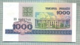 A 894 BANCNOTA-BELARUS -1000 RUBLEI -ANUL 1998 -SERIA8077745-starea care se vede