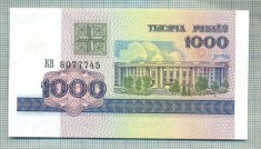 A 894 BANCNOTA-BELARUS -1000 RUBLEI -ANUL 1998 -SERIA8077745-starea care se vede