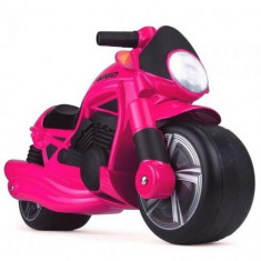 Motocicleta Fara Pedale Wheeler Roz foto