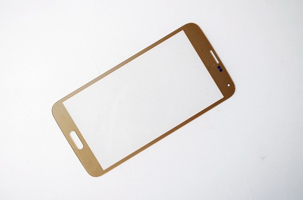 Geam Samsung Galaxy S5 ecran nou original auriu + folie sticla