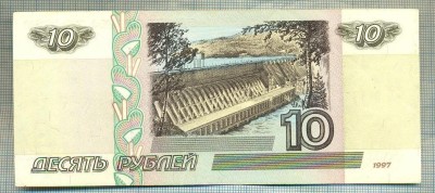 A 885 BANCNOTA-RUSIA-10 RUBLES -ANUL 1997 -SERIA0143751-starea care se vede foto