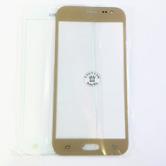 Geam Samsung Galaxy J1 J120F auriu ecran nou + folie sticla tempered glass