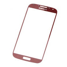 Geam Samsung Galaxy S4 i9500 rosu ecran nou