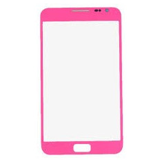 Geam Samsung Galaxy Note N7000 ecran nou original roz + folie sticla