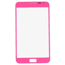 Geam Samsung Galaxy Note N7000 ecran nou original roz + folie sticla foto