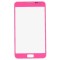 Geam Samsung Galaxy Note N7000 ecran nou original roz + folie sticla