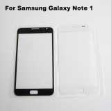 Geam Samsung Galaxy Note N7000 ecran nou original alb + folie sticla