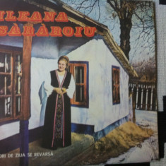 ILEANA SARAROIU ZORI DE ZIUA SE REVARSA DISC VINYL LP MUZICA POPULARA EPE 01391