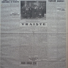 Cuvantul , ziar legionar , 22 Apr. 1933 , artic. Nae Ionescu , Mihail Sebastian