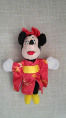 M- Mickey Mouse Minnie in kimono japonez, Disney, 18cm, McDonalds 2000, plus foto