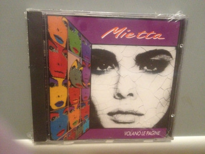 MIETTTA - VOLANO LE PAGINE (1991/BMG ARIOLA/GERMANY) - ORIGINAL/NOU/SIGILAT foto