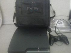 Consola PS3 SLIM 250 GB - pachet complet foto