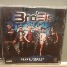 BROSIS - NEVER FORGET (2002/POLYDOR REC/GERMANY) - ORIGINAL/NOU/SIGILAT