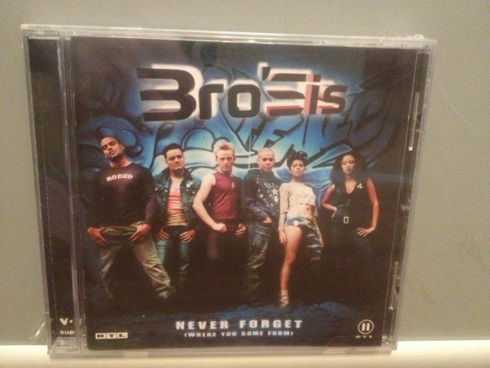 BROSIS - NEVER FORGET (2002/POLYDOR REC/GERMANY) - ORIGINAL/NOU/SIGILAT