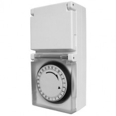 Timer cu releu mecanic, utilizabil in exterior ER071 foto