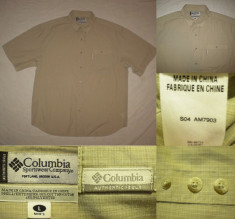 Camasa COLUMBIA ( XL) barbati maneca scurta vara outdoor tura treking foto