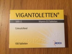 VIGANTOLETTEN 500 I.E. ? vitamina D3 tablete foto