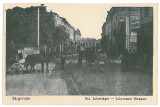 3316 - TARGOVISTE, street stores - old postcard - unused, Necirculata, Printata