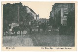 3316 - TARGOVISTE, street stores - old postcard - unused