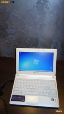 Laptop Samsung N150 - Intel 1.7ghz (2CPU) -RAM 1Gb -hdd 160 -wifi -alb perlat ! foto