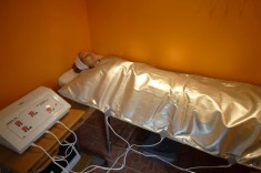 Aparat electrostimulare profesional combo si termocuverta de la ROWE aproape noi foto