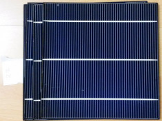 Celule fotovoltaice (solare) monocristaline 3.9W sparte (pachet 22 bucati) foto